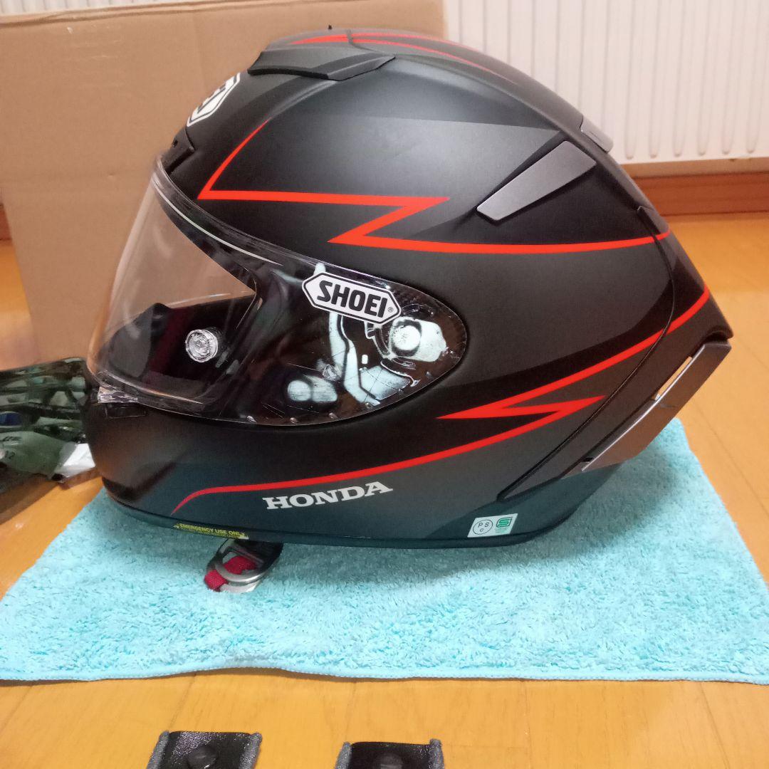 SHOEI X-fourteen HONDA マットブラック Lサイズ X-14