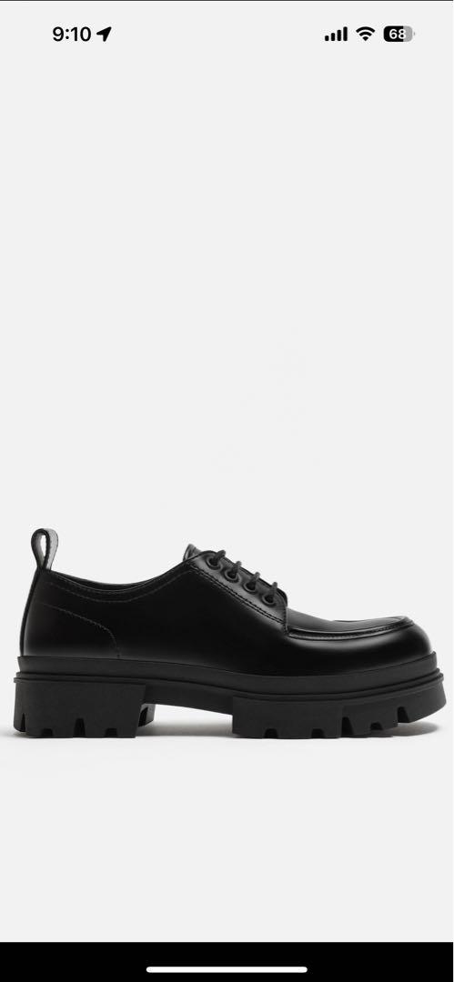 ボリュームモックトゥシューズ ブラック ¥8,990