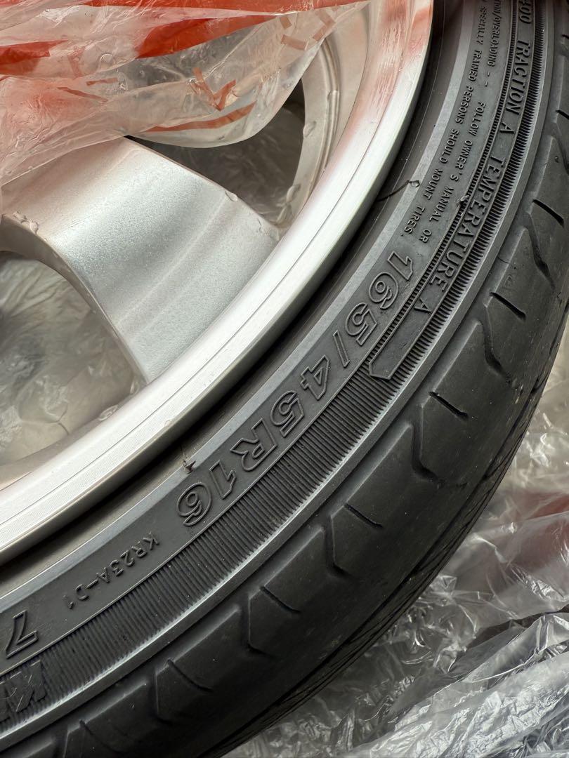 ステルスレーシング k36 16x6.0 4本セット