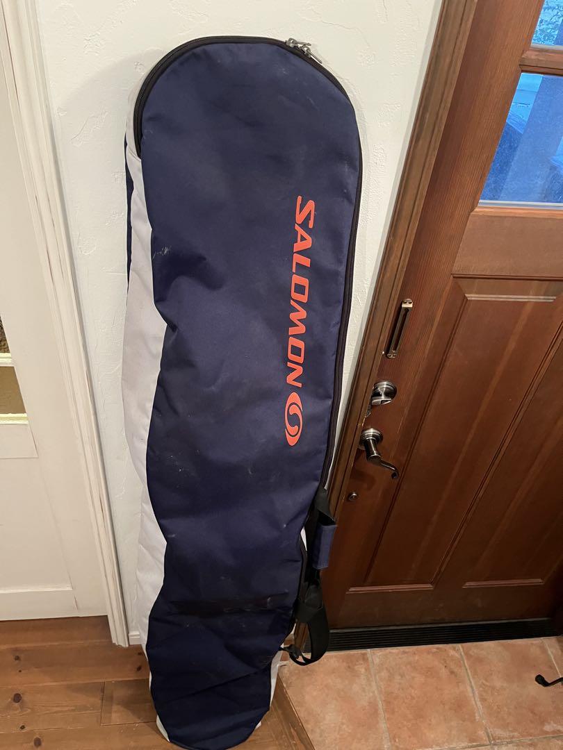 SALOMON スノーボード、ビンディング、カバー （+メンテナンスキット）