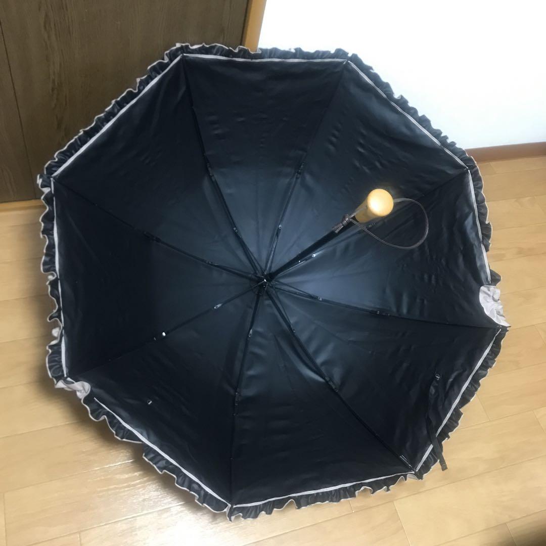 SUNBARRIER100サンバリア100 フリル 日傘 晴雨兼用 ピンク