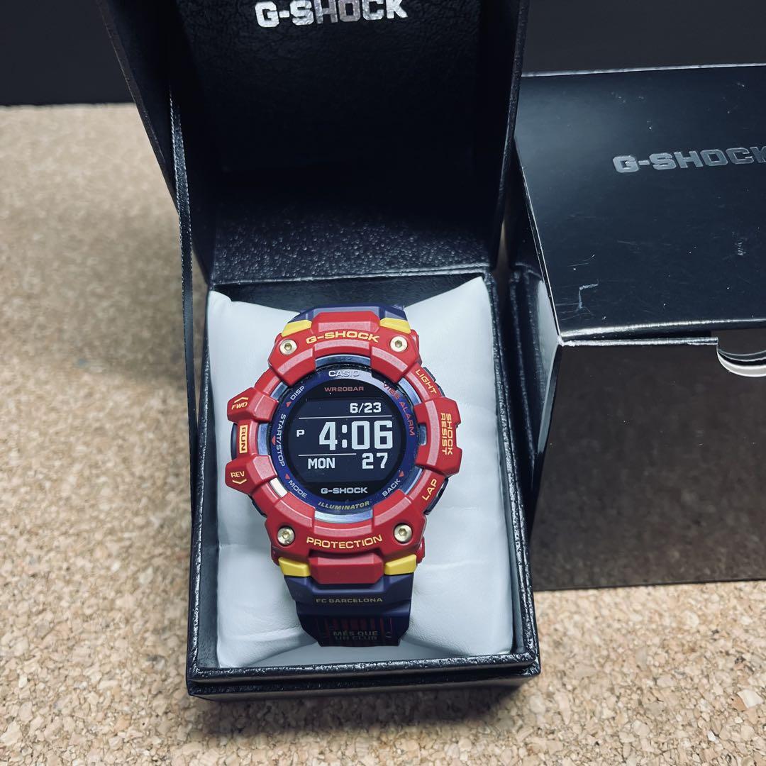 美品】カシオG-SHOCK/GーSQUAD/GBDー100BARー4JR