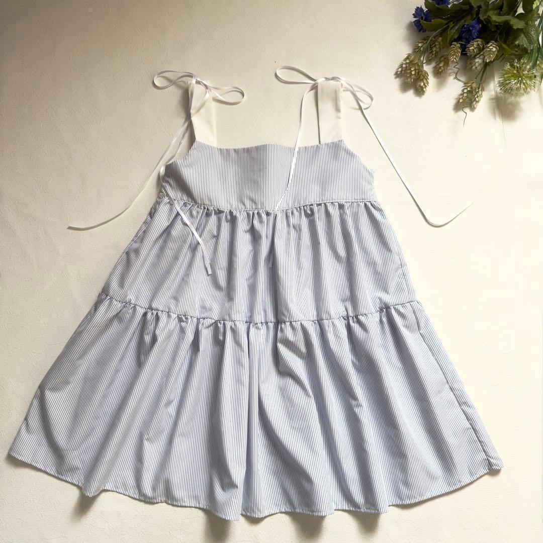 アンミヌ unminou チュニック 美品 アンミヌ unminou ストラップティアードチュニック - メルカリ