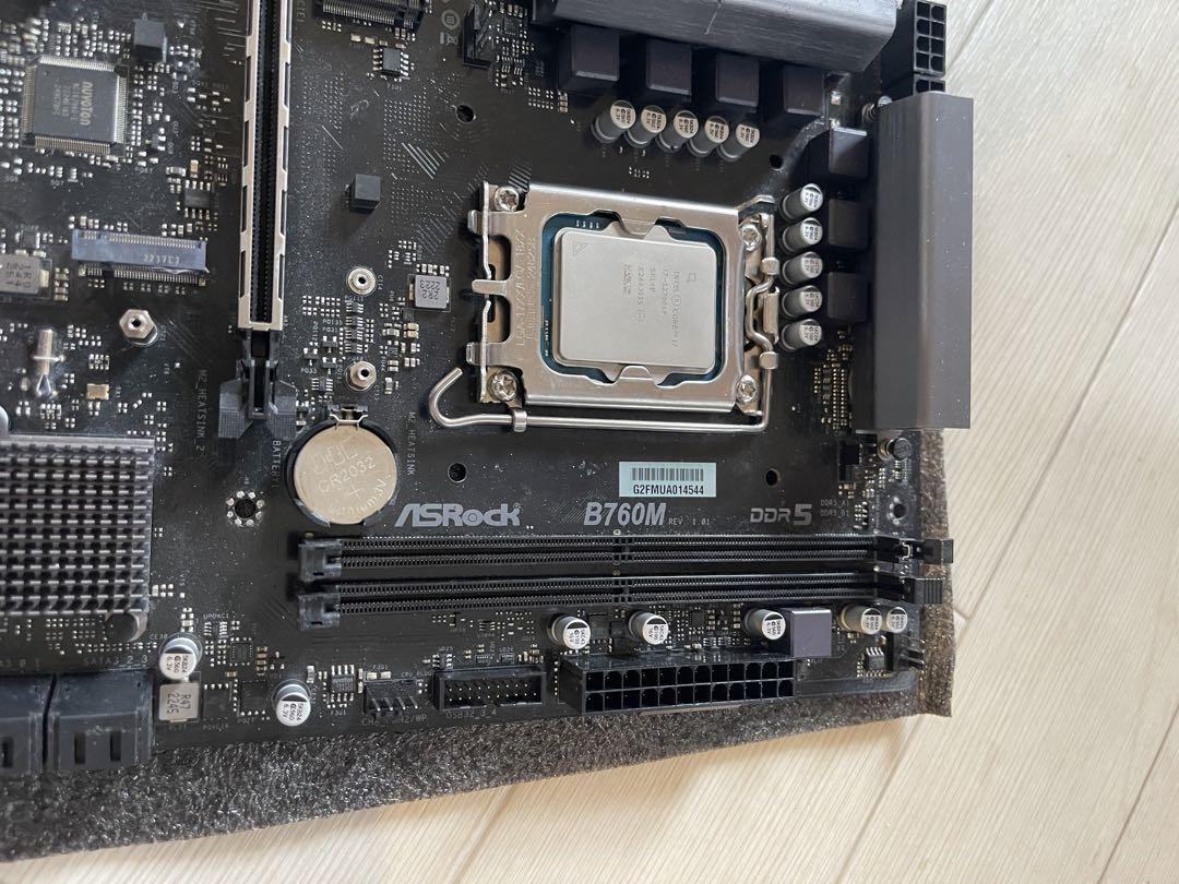 i7-12700KF ASRock B760M マザーボード LGA1700