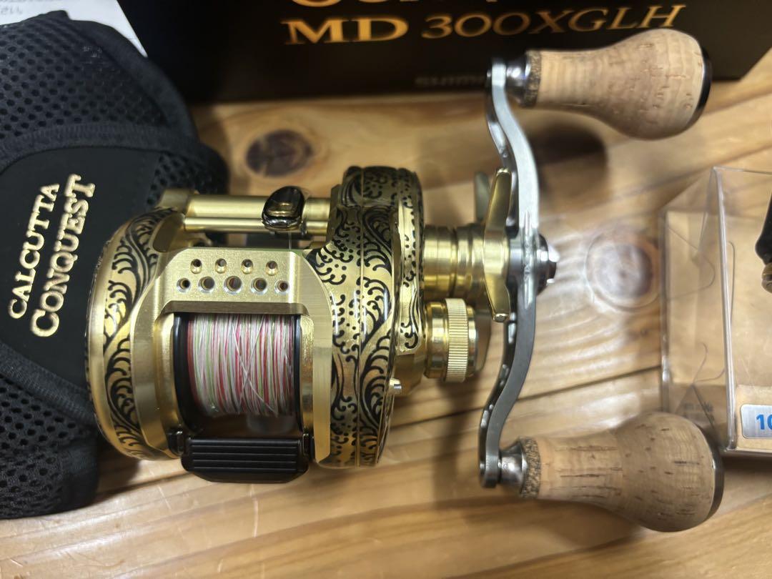 SHIMANO カルカッタ コンクエスト MD 300XGLH 使用１回極美品