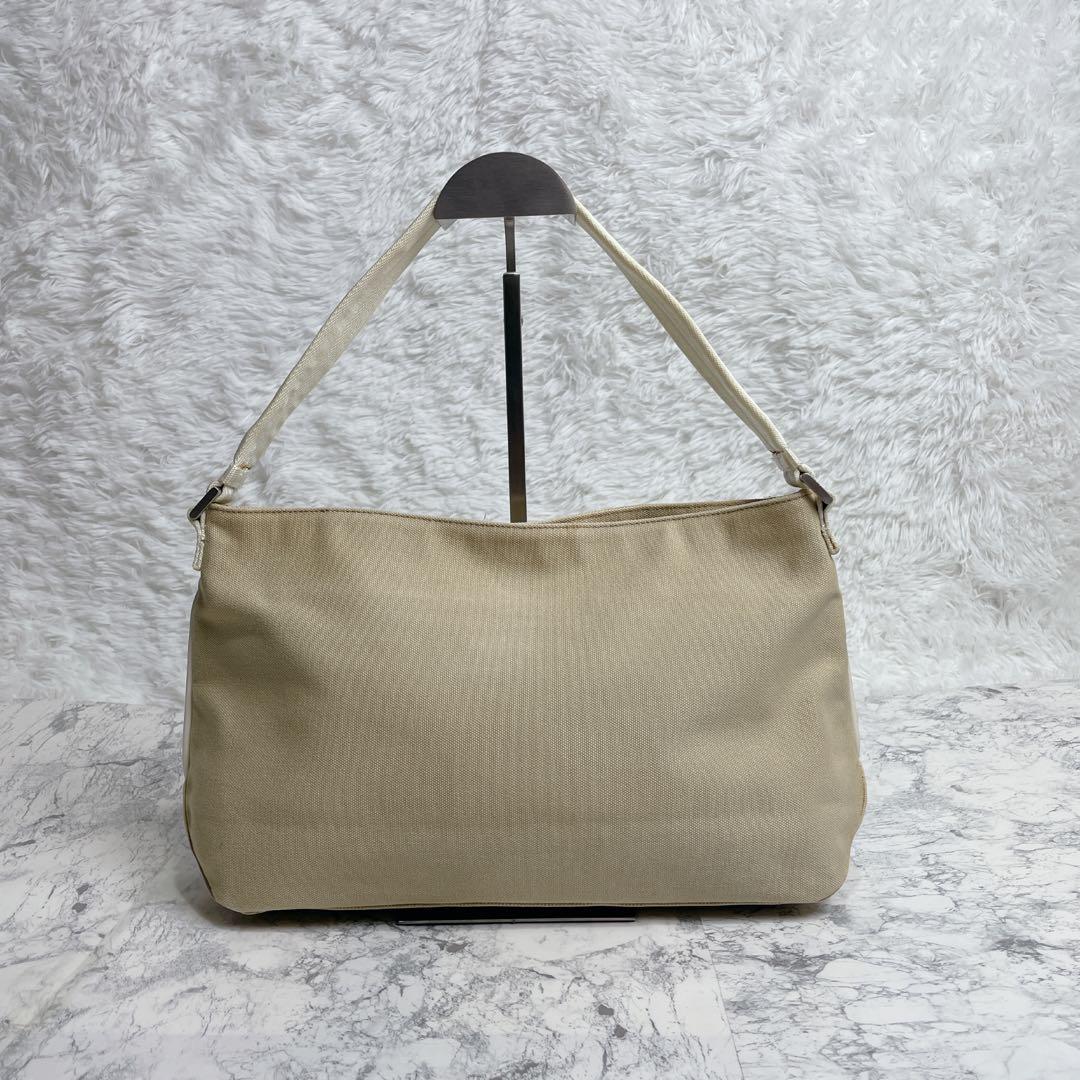 良品✨PRADA SPORT ワンショルダー　キャンバスレザー　ベージュ　y2k