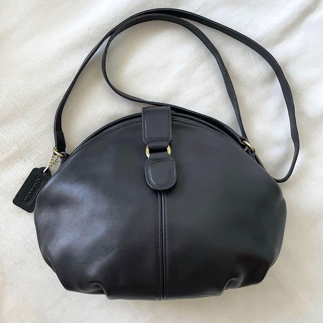 未使用？超レア品 オールドコーチ ショルダーバッグ ブラック OLD COACH