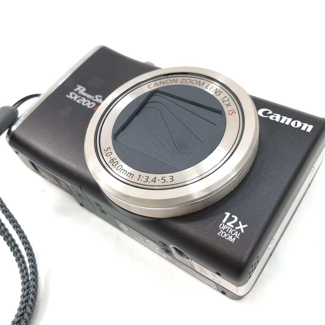 Canon デジタルカメラ PowerShot SX200 IS ブラック