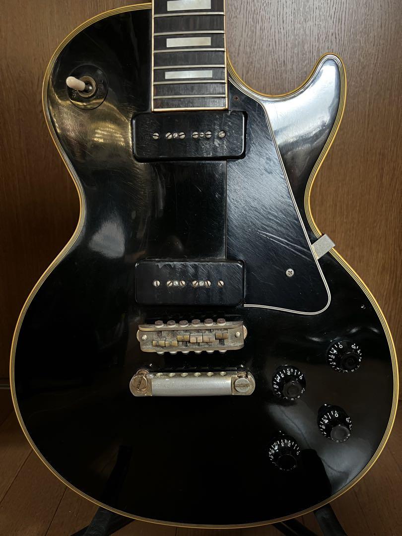 Navigator 1970年代 黒 レスポール カスタム ダイヤモンド