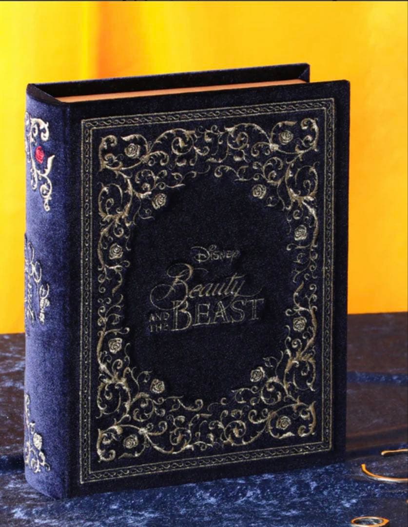 美女と野獣 ブックジュエリーボックス