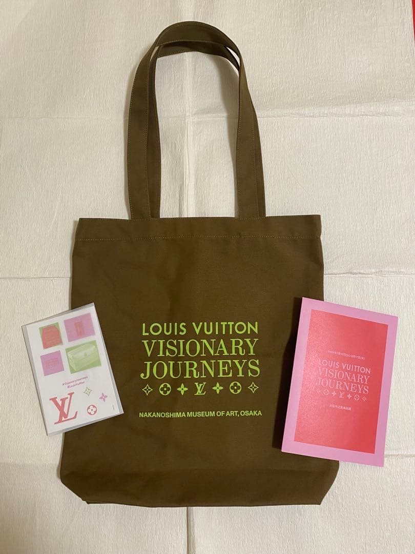 非売品★ルイ・ヴィトン★ビジョナリー・ジャーニー展★トートバッグ大阪中之島美術館