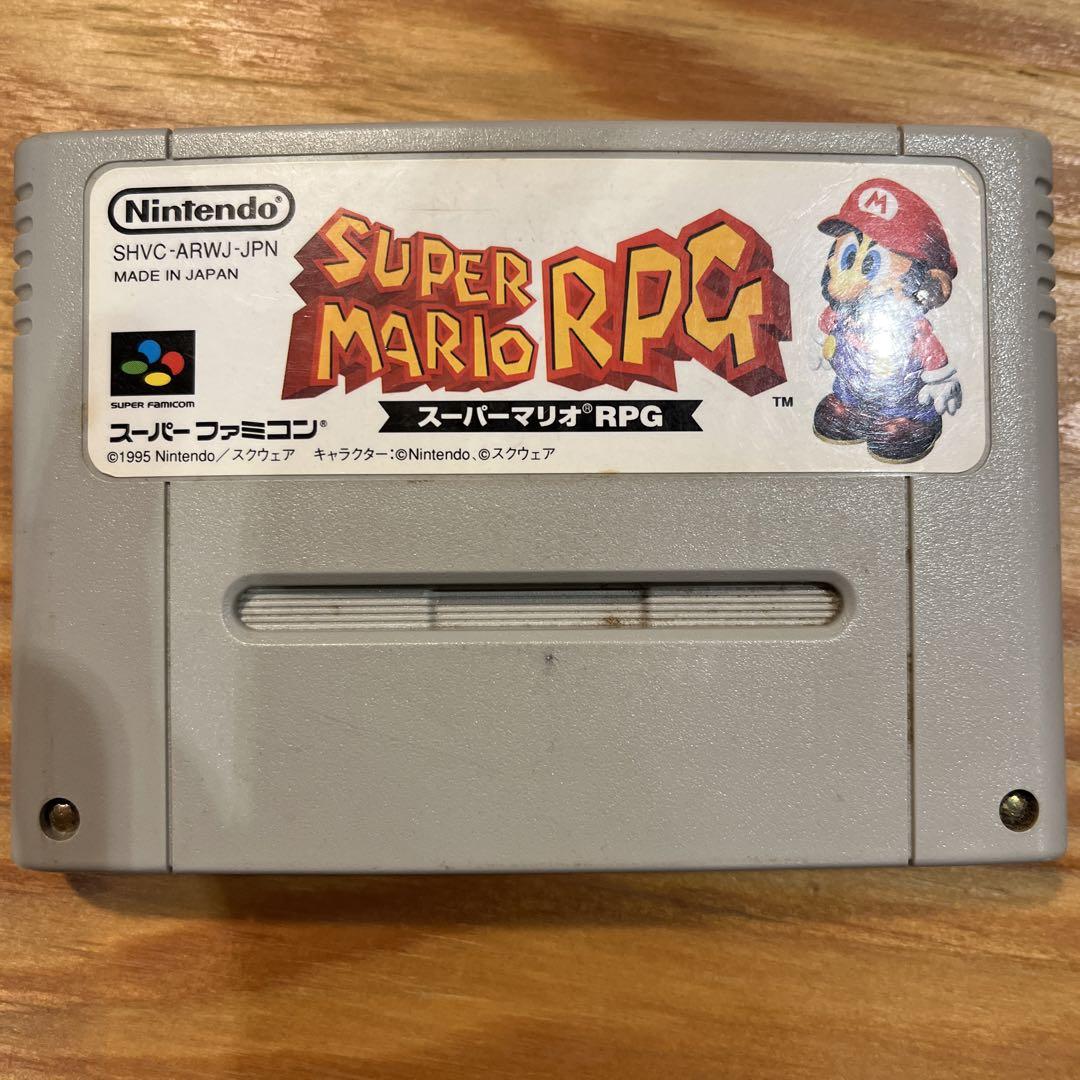 SFCソフト「スパーマリオＲＰＧ」中古動作品の出品です 楽天市場】SFC スーパーマリオRPG セーブ可（ソフトのみ）【中古