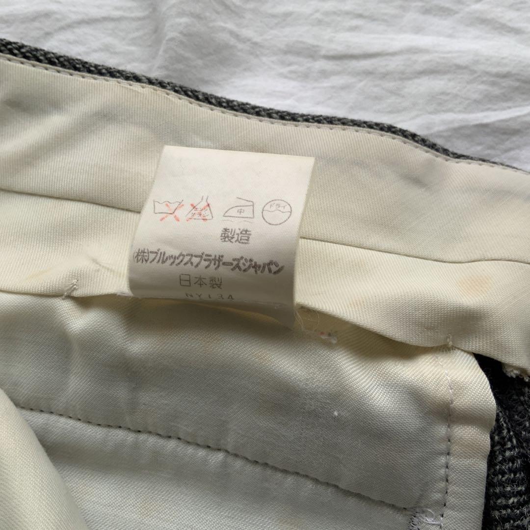 日本製 ブルックスブラザーズ Brooks Brothers ツイード3ピース