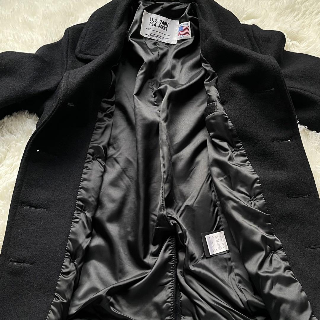 Schott 753US PEA COAT 24oz Pコート 34サイズ