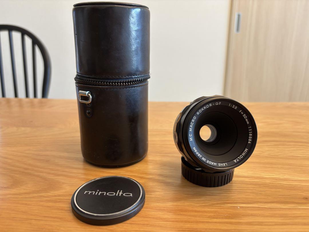 Minolta XD 一眼レフカメラ レンズセット
