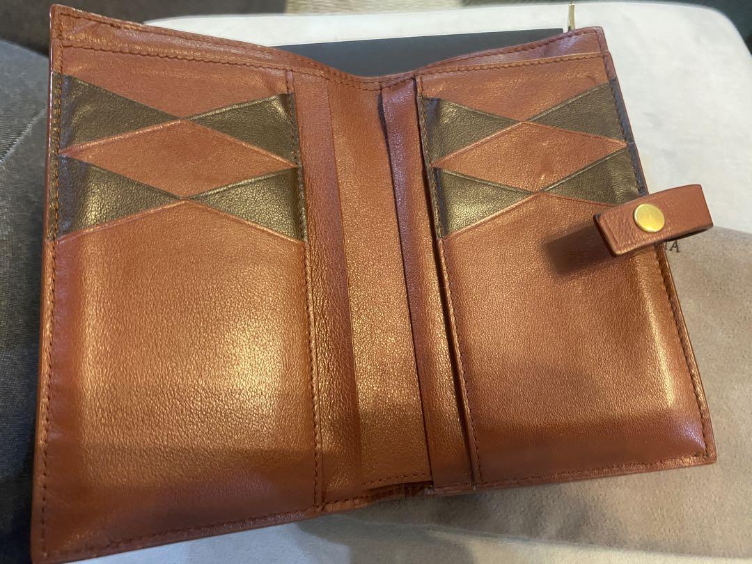 ねこ様。専用　Bottega Veneta 二つ折り財布 ブラウン/レッド