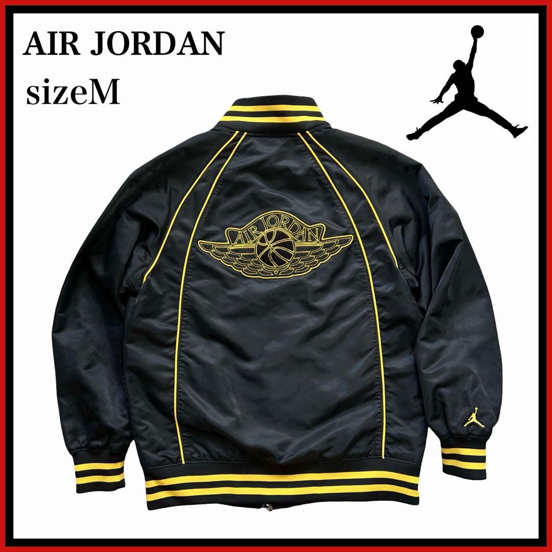 エアジョーダン スタジャン M 黒 ジャケット ビンテージ 00sM AIR JORDAN