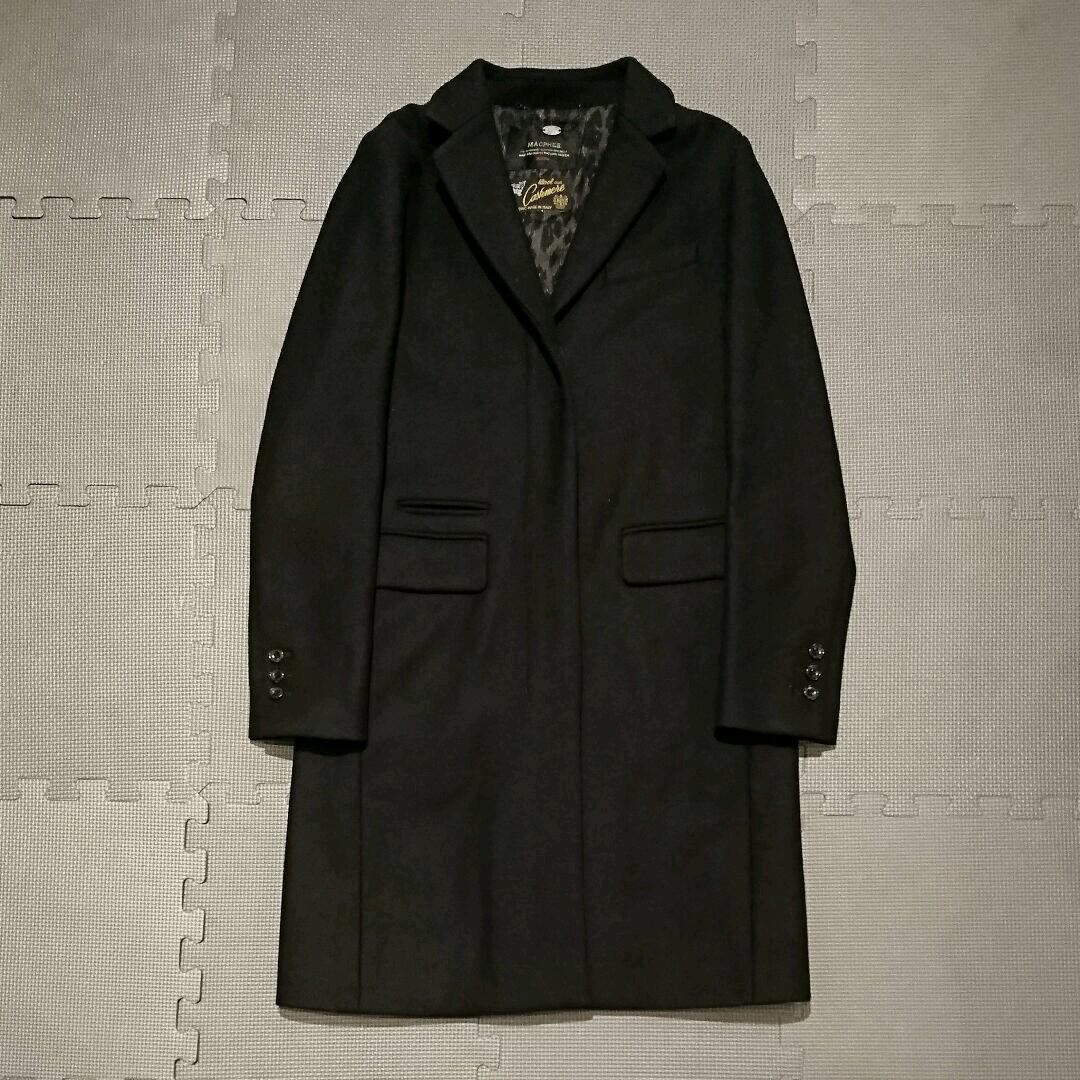 値下げ【美品】 MACPHEE チェスターコート ブラック Sサイズ 7号 36 値下げ【美品】 MACPHEE チェスターコート ブラック Sサイズ 7号 36
