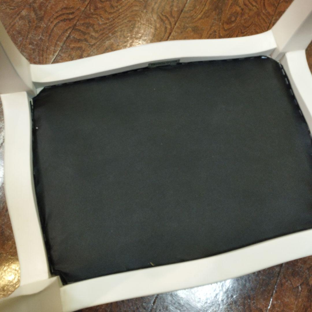 新品未使用 美品アンティーク スツール オフホワイト