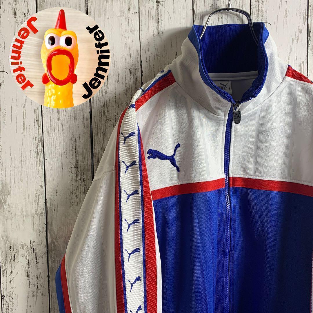 【ヴィンテージ◎】 プーマ 古着 80's メンズ トラックジャケット ★レア