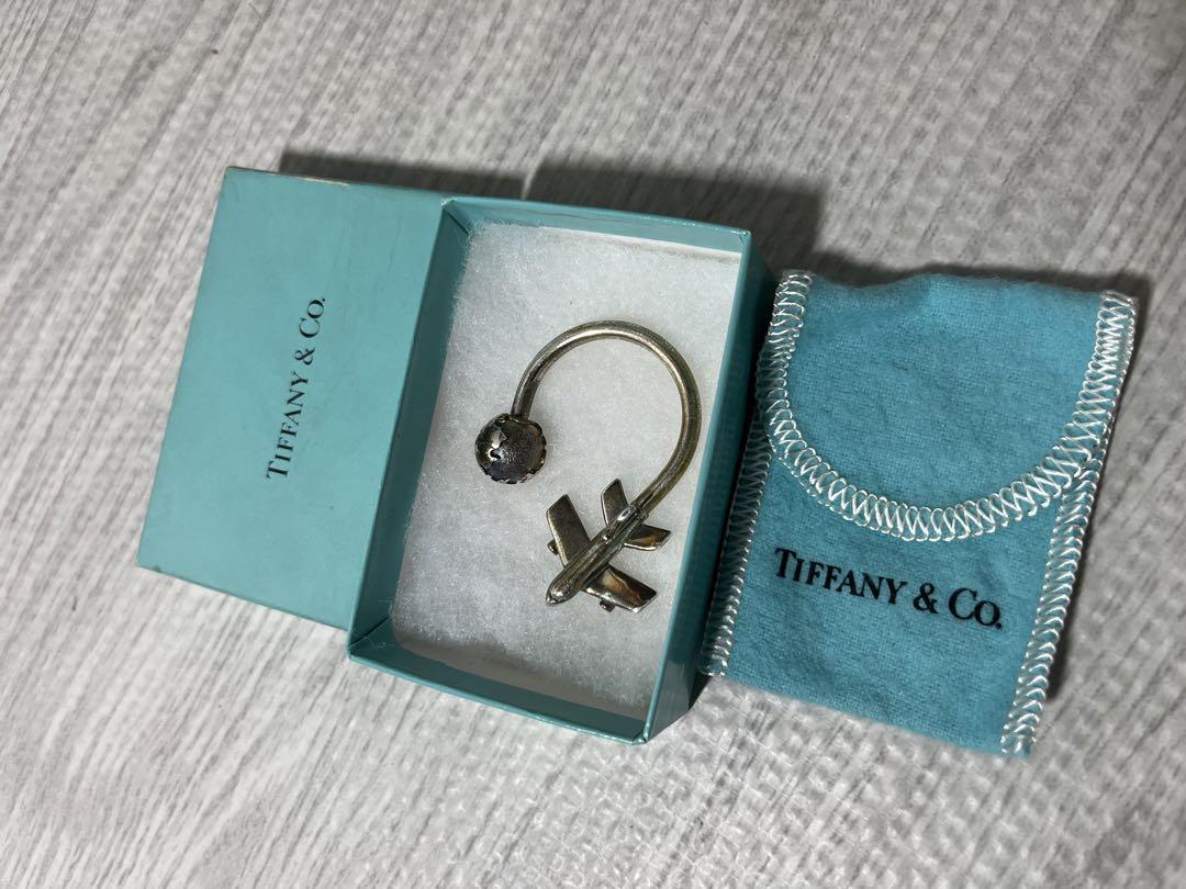 ティファニー TIFFANY&Co. 飛行機 地球モチーフ シルバー925
