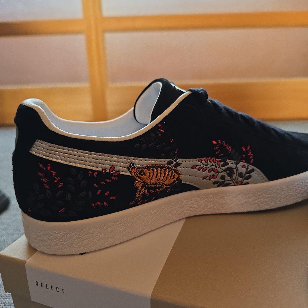 （訳ありセール 格安） PUMA Clyde 花札 ATMOS 靴