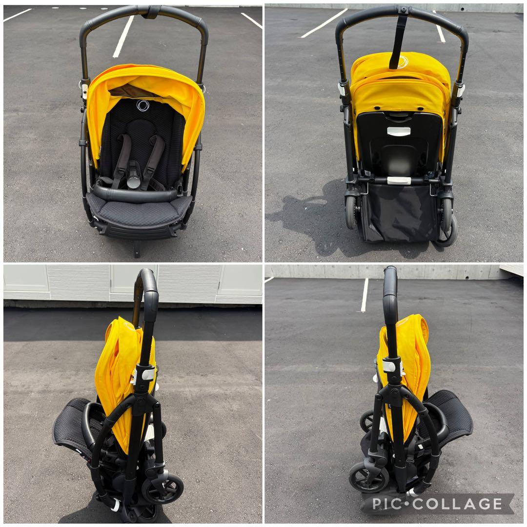 超美品 bugaboo bee6 バガブー ビー6 イエロー レインカバー付 超美品 bugaboo bee6 バガブー ビー6 イエロー レインカバー付