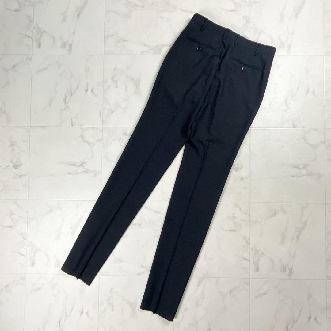 美品 シンプリシテェプラス ウールスラックス ブラック サイズ44*BD58