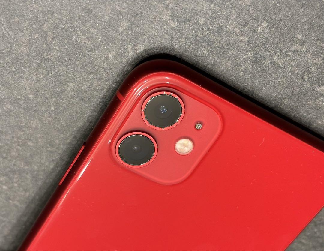 【SIMロックあり】iPhone11 128GB レッド iPhone11 128GB (PRODUCT)RED SIMロック解除済