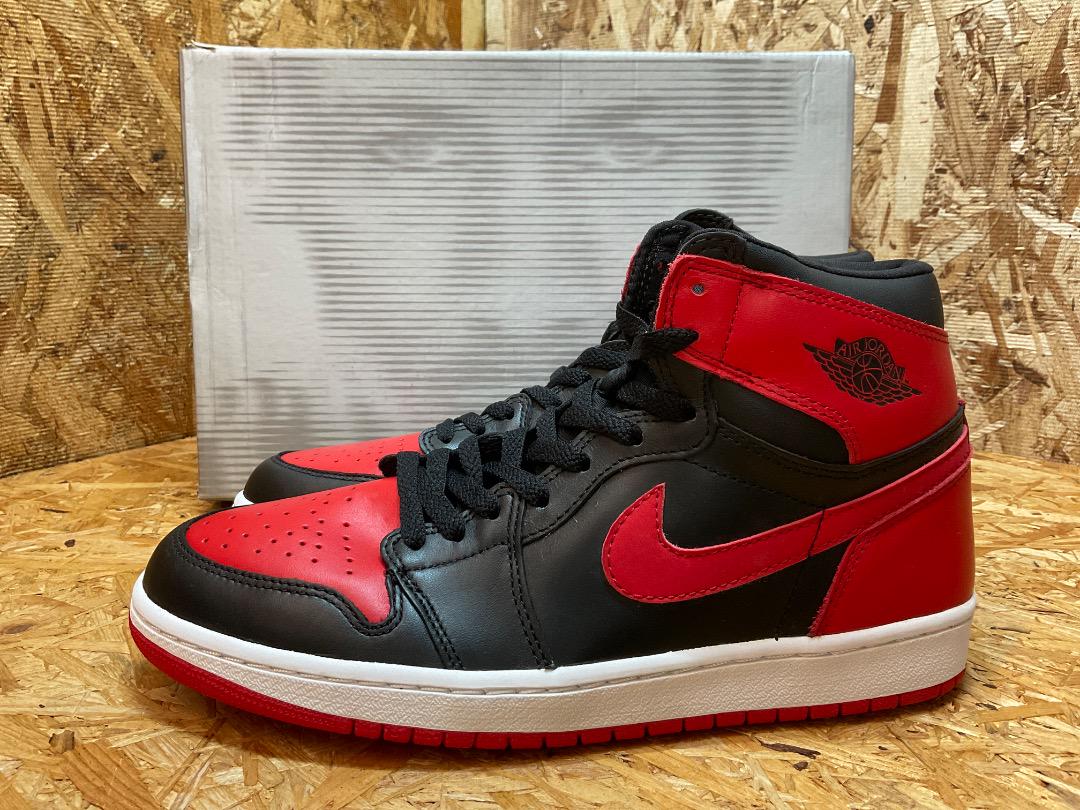 ナイキ 2001年復刻 デッドストック エアジョーダン1 レトロ BRED
