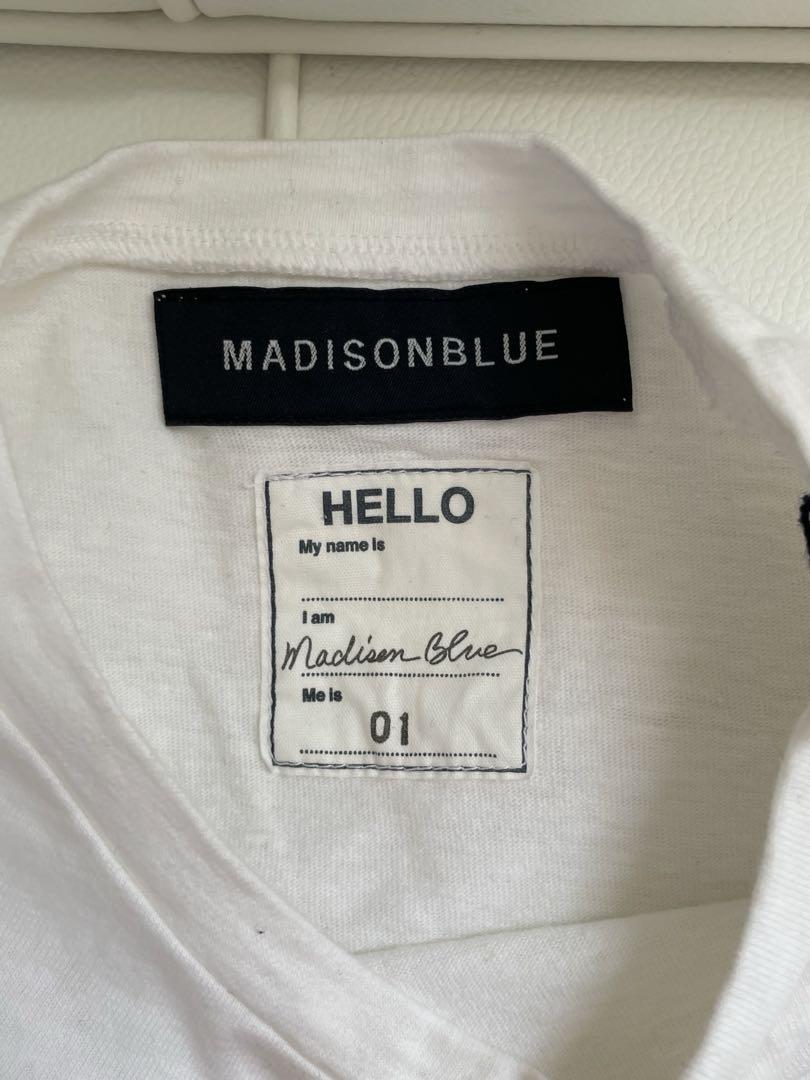 新品　MADISONBLUE マディソンブルー HELLO Tシャツ