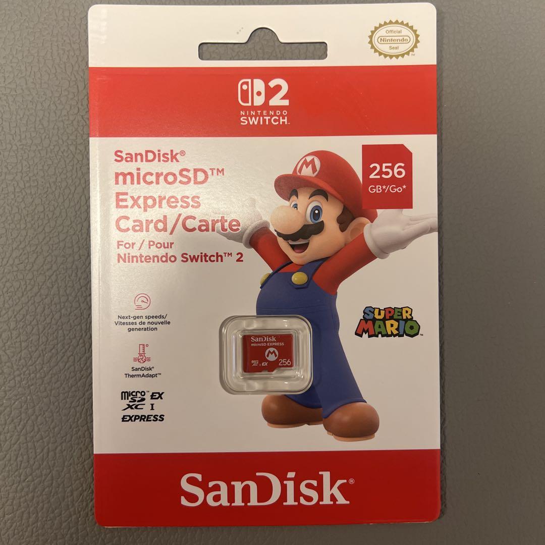 Switch2 SDカード microSD Express Card 256GB