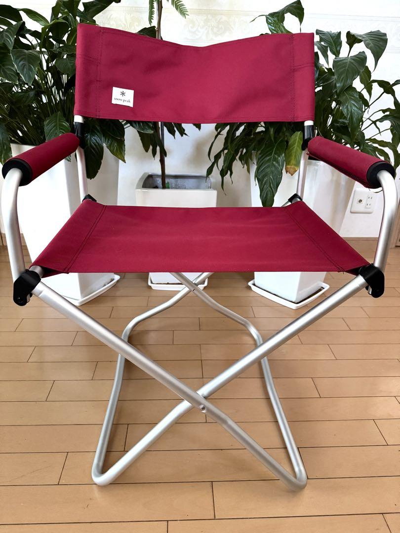 snowpeak スノーピーク FDチェアワイド RD レッド LV-077RD