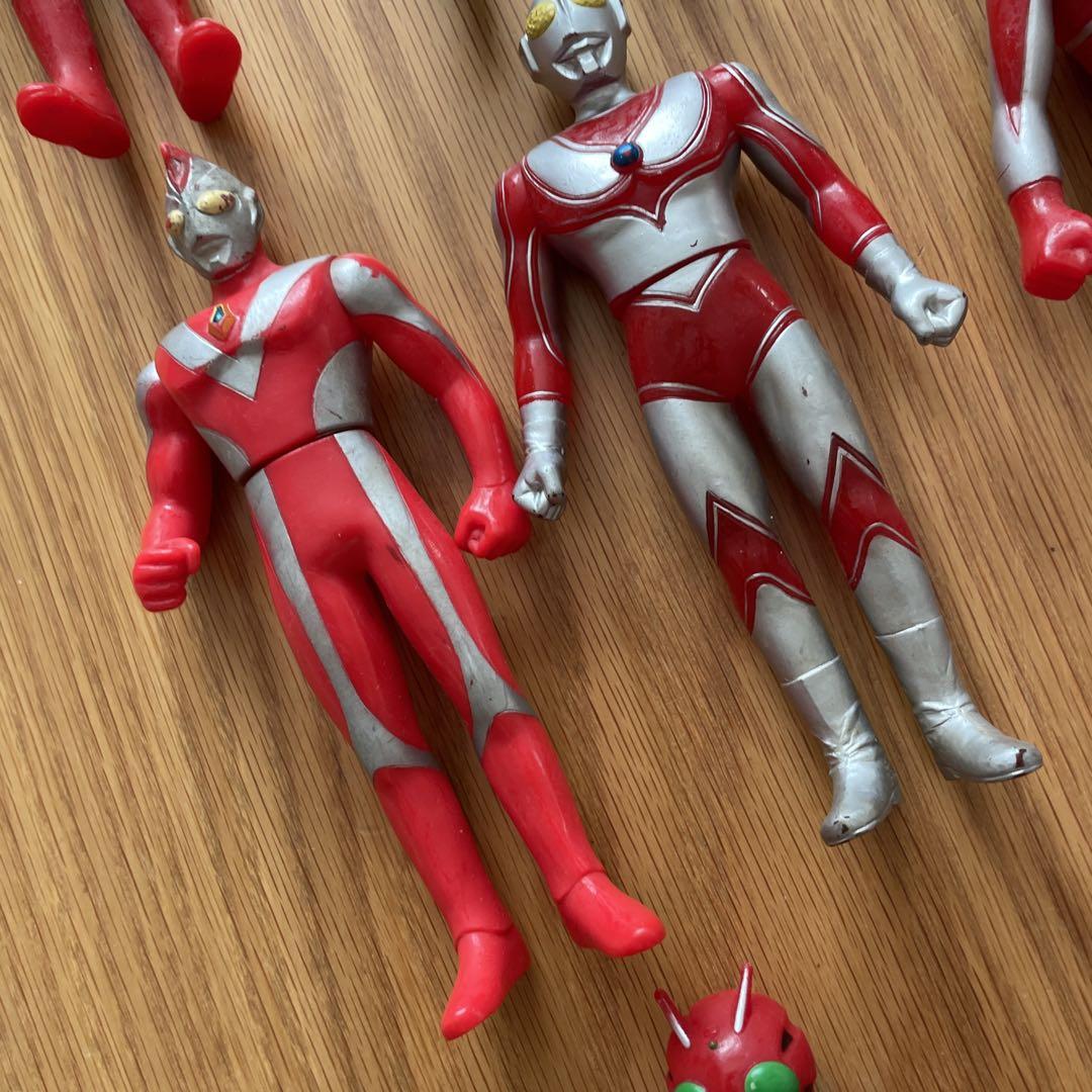19体まとめウルトラマンソフビ製フィギュア