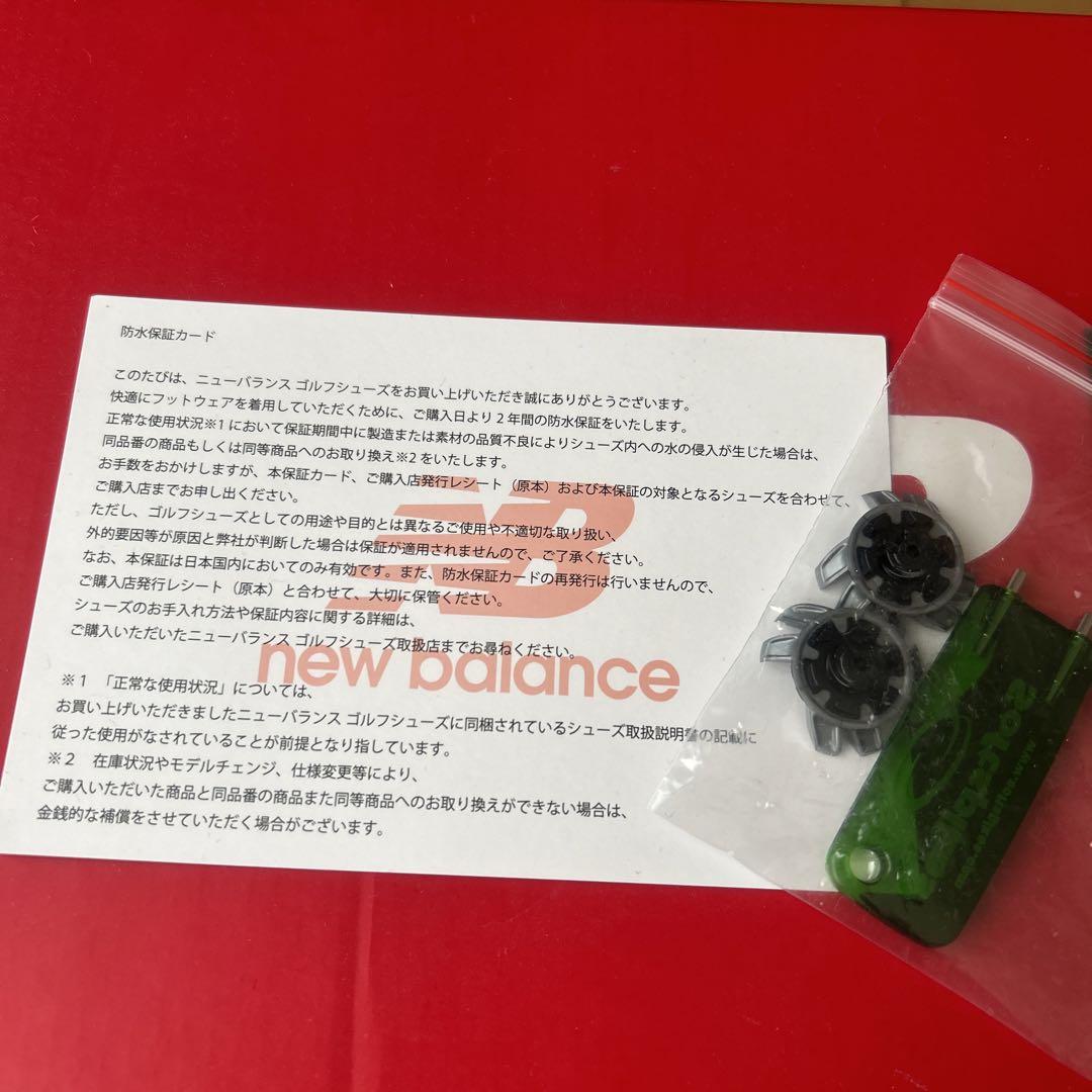 【新品/未使用品】ニューバランス ゴルフシューズ UGB2500O　BOAタイプ