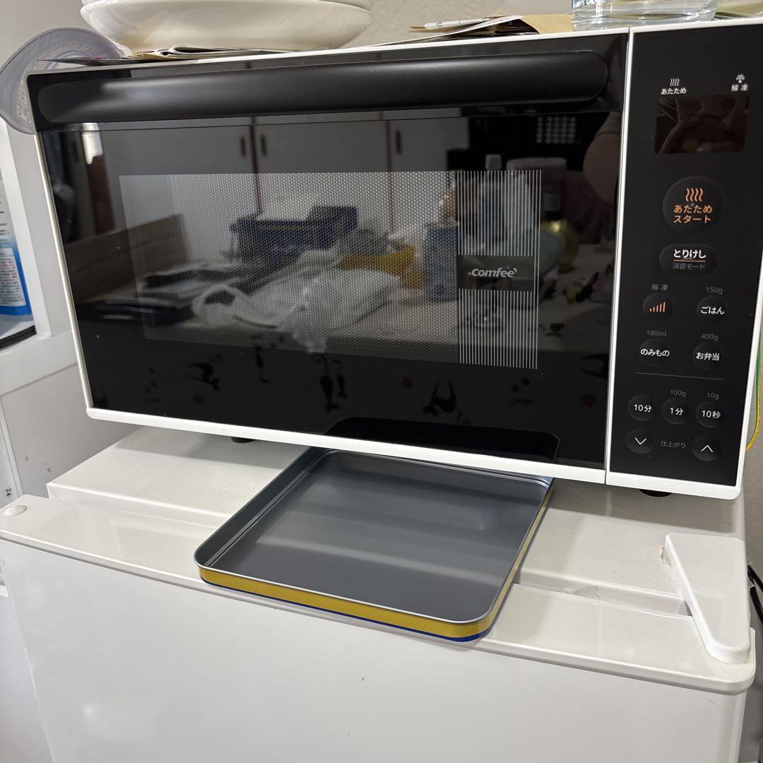 冷蔵庫 2つ 電子レンジ comfee