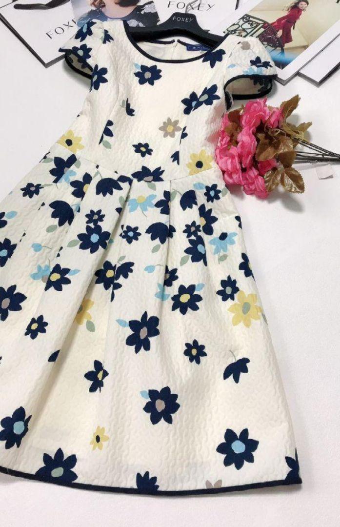 ≪極美品≫エムズグレイシー M'S GRACY お花柄ワンピース Aライン✨