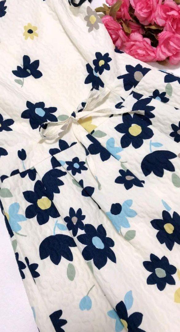 ≪極美品≫エムズグレイシー M'S GRACY お花柄ワンピース Aライン✨