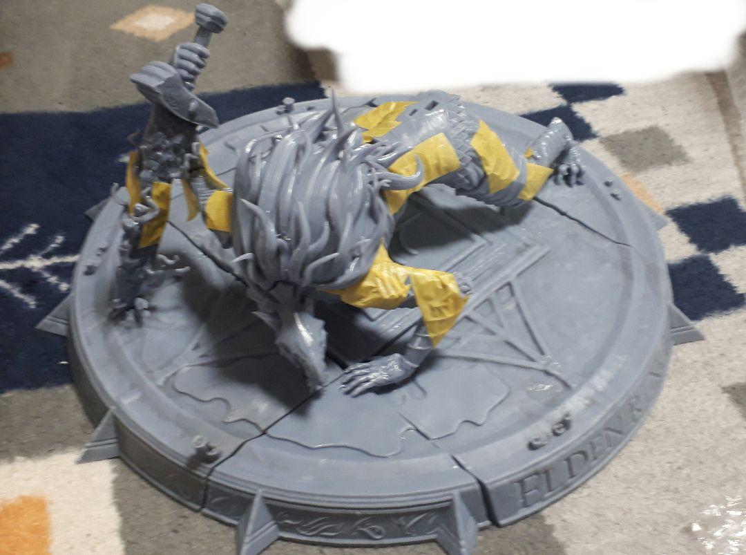 2*し様 エルデンリング 黒き剣のマリケス 3Dプリント ガレージキット ジャン