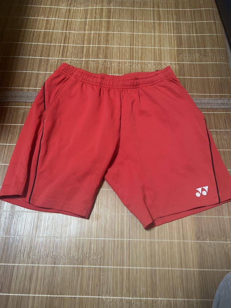 YONEX 日本代表バドミントン用パンツ L 赤 - メルカリ