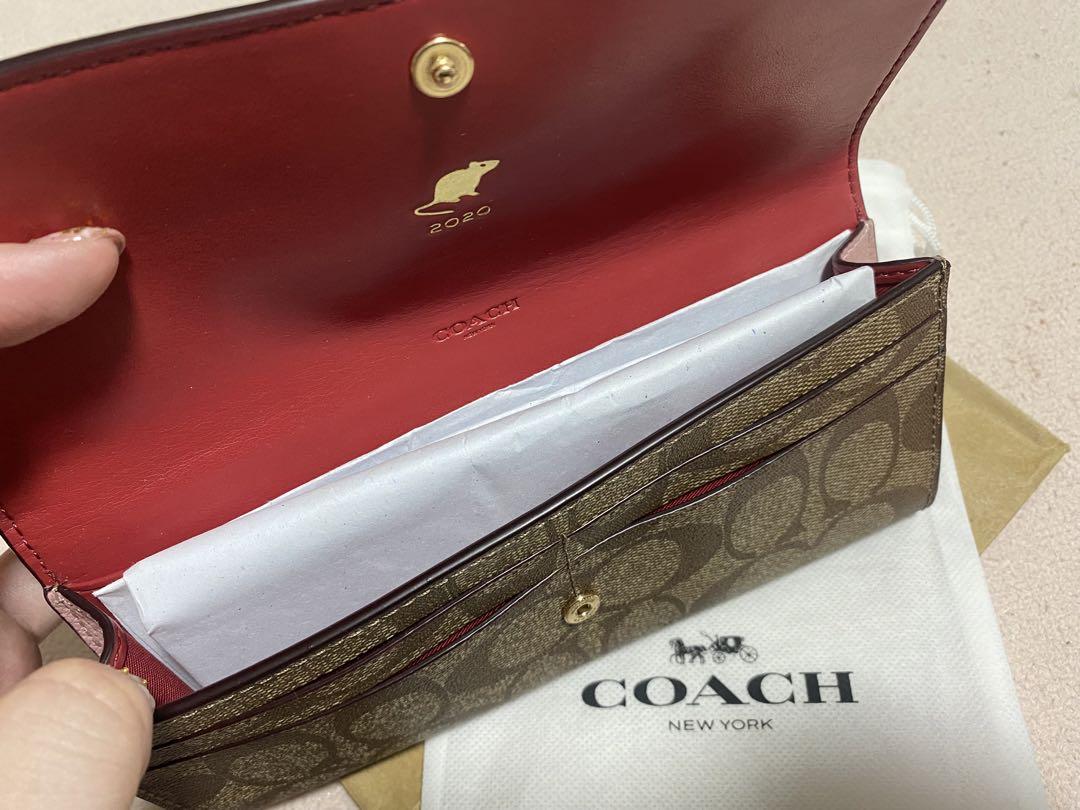 coach】正規品 限定品 長財布【新品未使用】子年 マウス ねずみ