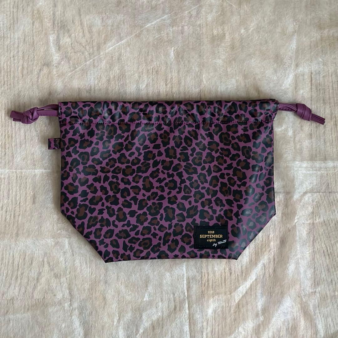 九月八日 ドローストリングバッグ