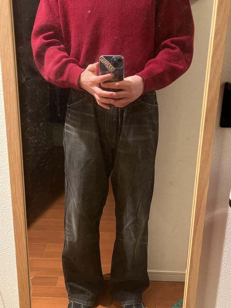 LEVI'S Lodge Straight ダークデニム