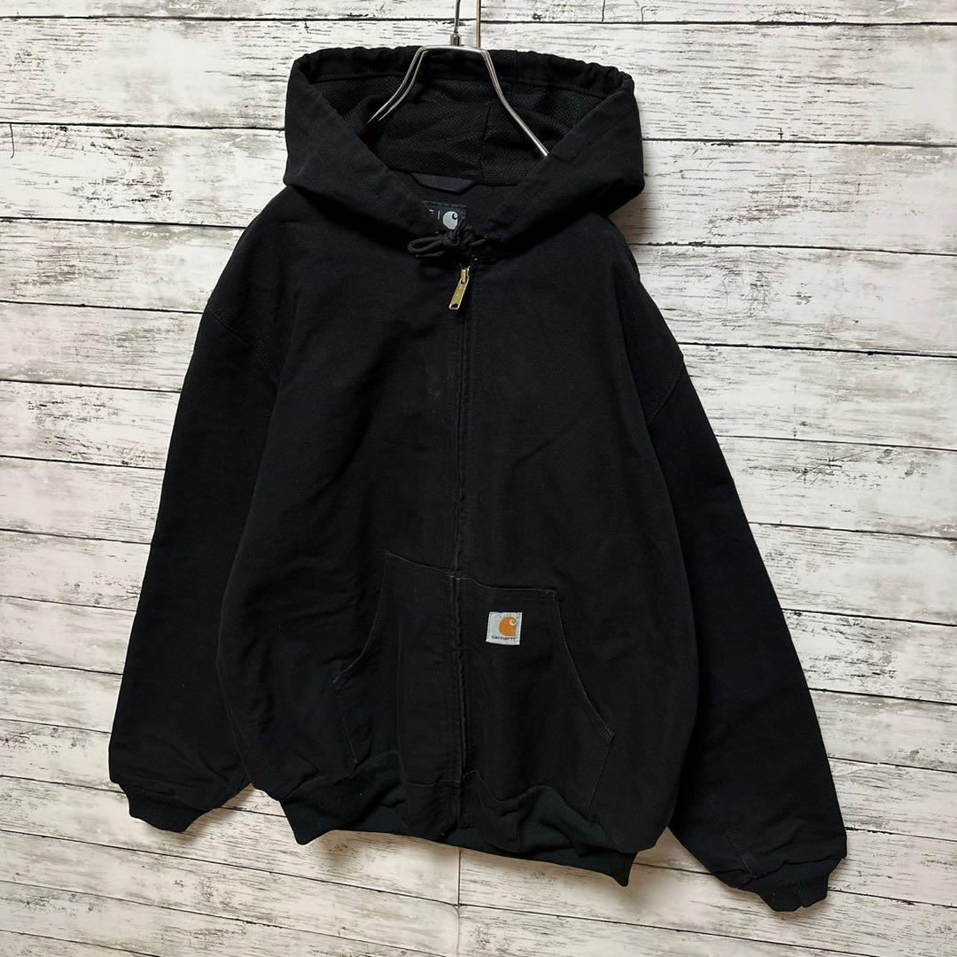 114【北村匠海着用】カーハート☆ロゴタグ　ダック地　アクティブジャケット.