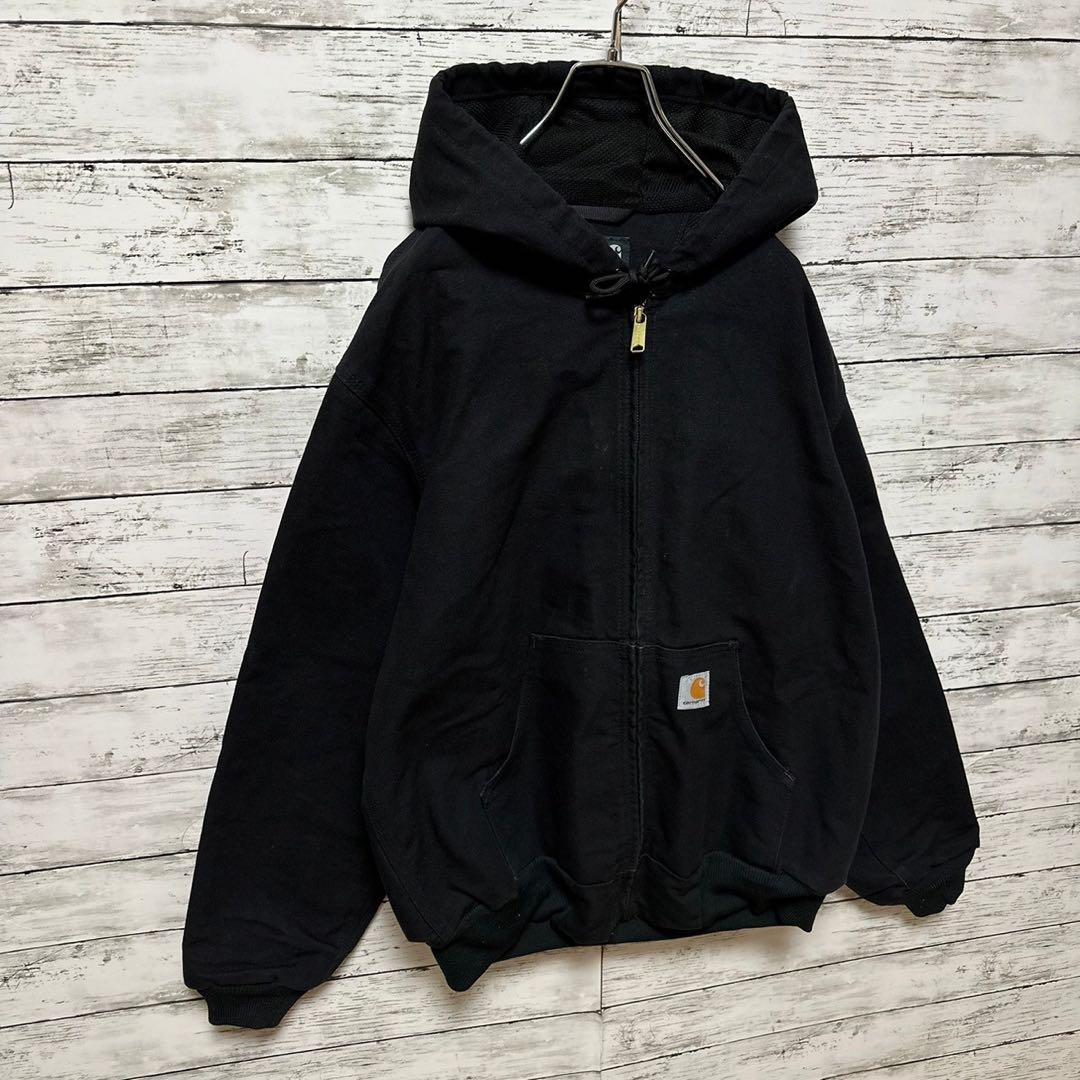 114【北村匠海着用】カーハート☆ロゴタグ　ダック地　アクティブジャケット.