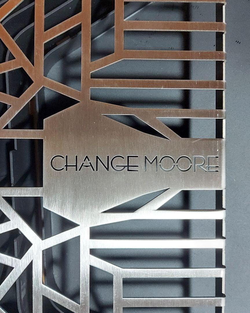 （未使用）CHANCE MOORE 焚き火台 焼き網付き 収納袋付き