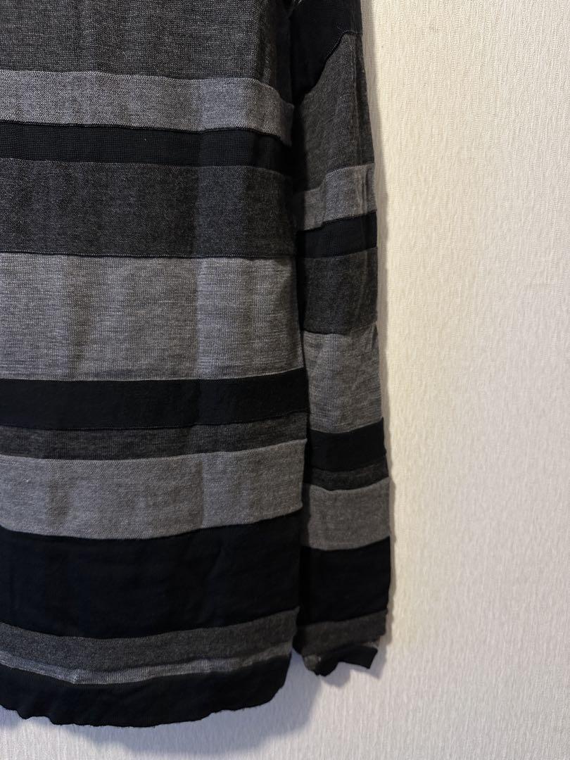 トップス Issey Miyake Men Wool Border Knit