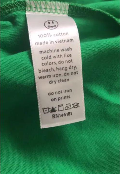 再入荷新品 海外限定 DREW HOUSE MASCOT ロング Tシャツ Sサイズ n7xQK-m65228105591 数量限定新作