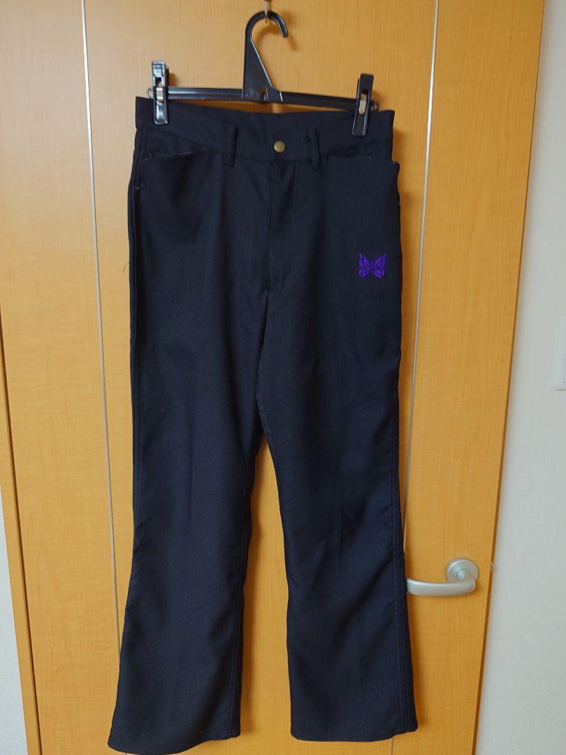 NEEDLES Boot-cut jean -黒 ブーツカットパンツ