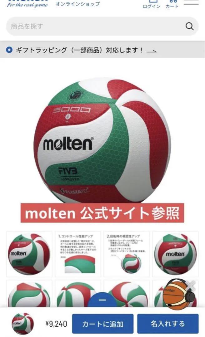 molten モルテンフリスタテックボール バレーボール 5号球 V5M5000